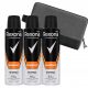 REXONA MOŠKI Antiperspirant v spreju 450 ml + GRATIS KOZMETIČNA TORBICA