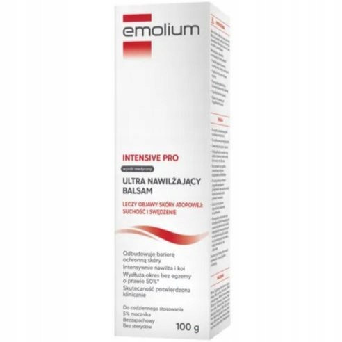 Emolium Intensive Pro: Ultravlažilni balzam za atopijsko kožo, 100g + MUSTELA vlažilni robčki