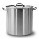 G13 VELIK NERJAVEČI INOX LONEC + POKROV 17 L