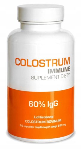 Colostrum Bovinum - Naravni Prehranski Dodatek z 60% IgG za Vse Starosti