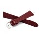 18MM bordo usnjen pas za uro Lizart
