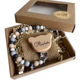 Zibka za dudo iz lesa, večbarvna