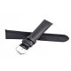 19 mm eleganten usnjeni pas za uro ATLANTIC BLACK