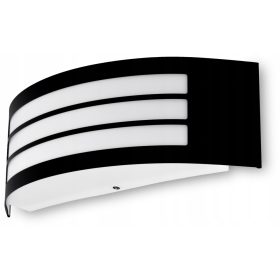   Vrhunska zunanja stenska svetilka Lumiled FRESSIA črna E27 40 W