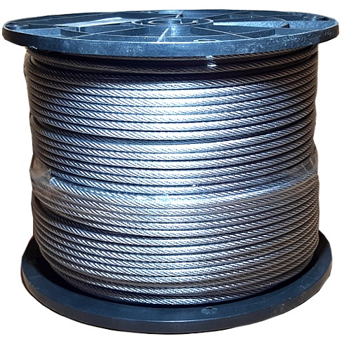 Jeklena vrv v PVC ovoju 4mm KABEL 200m Trden