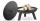  Visoko kurišče 80 cm za Grill Campfire + pokrov