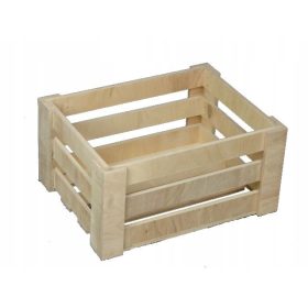 Balkonska lesena škatla za dekoracijo vrta