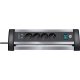 Brennenstuhl Tračni Podaljšek Alu-Office-Line s 4 Gniazdami in 2x USB