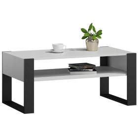 Miza Kaja, pravokotna, 100 x 53,6 x 50 cm, bela