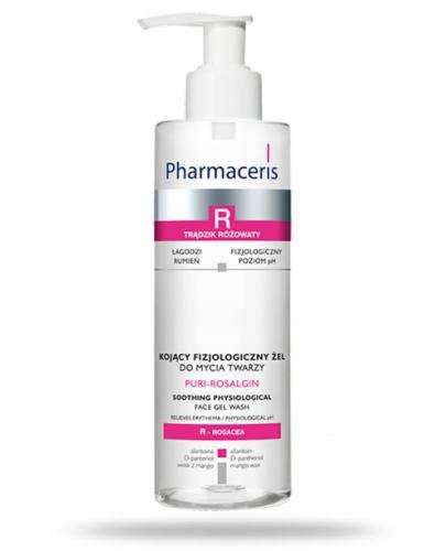 Pharmaceris R Puri-Rosalgin, pomirjujoči gel za umivanje obraza za občutljivo kožo, 190 ml