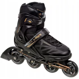 Nastavljivi drsalke RAVEN Magnum Black/Gold 43-46