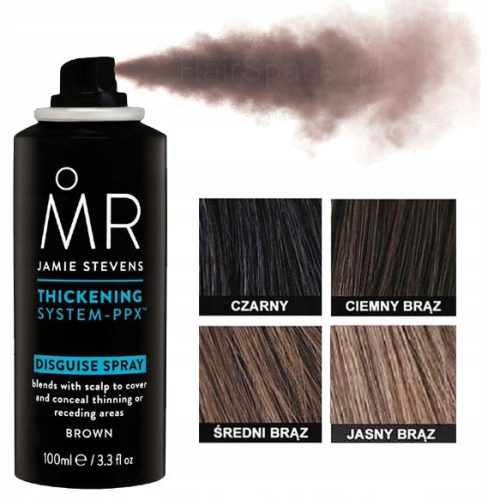 Mr. Disguise Spray 100ml 3v1 - gostitev, utrjevanje in krepitev las Jamie Stevens