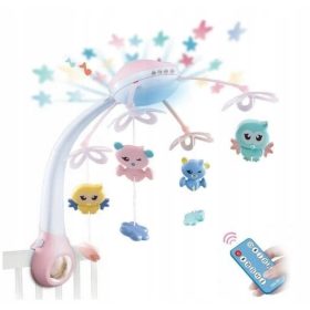 KARUZELA Z PROJEKTORJEM 500 melodij + DALJINSKI UPRAVLJALNIK