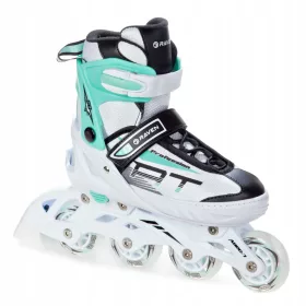   Nastavljivi rolerji Raven Profession Belo/Mint velikost 35-39
