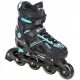 Nastavljive rolarji RAVEN Pulse Black/Cyan 37-40