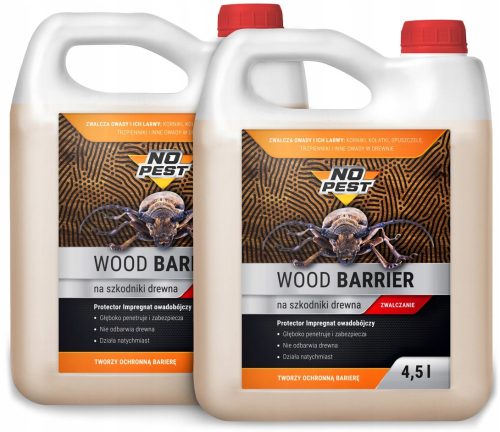 kropivo proti lesnim škodljivcem Wood Barrier NO PEST™ 4,5L