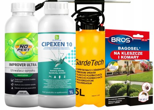 Zatiranje insektov vrti vseh vrst - CIPEXEN PRŠILO ZA KOMARJE IN KLOPI 1L + RAZPRŠILEC + FIKSAT + GRATIS DARILA