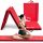 Gimnastična mat Hop-Sport HS-065FM rdeča 180 cm x 60 cm