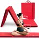 Gimnastična mat Hop-Sport HS-065FM rdeča 180 cm x 60 cm