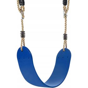 Gugalnik za otroke na elastiki MODRE barve