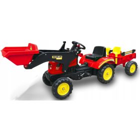 Traktor na pedala z nakladalnikom Agat 1005