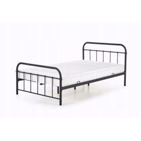  Zakonska postelja Halmar Linda 120x200 cm črna