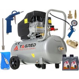 Oljni kompresor Tagred TA301N+TA104 50 l 9 bar