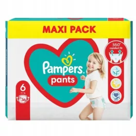 Pampers Hlačne plenice Velikost 6 36 kosov
