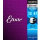 Elixir 11000 POLYWEB Strune za akustično kitaro 80/20 Bronze 10-47