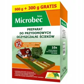   Prašek za biološko čiščenje greznic Microbec Plus 10x Močnejše Bakterije 1,2 kg NOVO