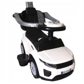 R-sport J4 otroški poganjalec, bele barve z glasbo in hupo