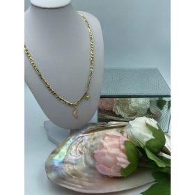  Zvezdniška ogrlica Borovničevo stopalo srce 316L