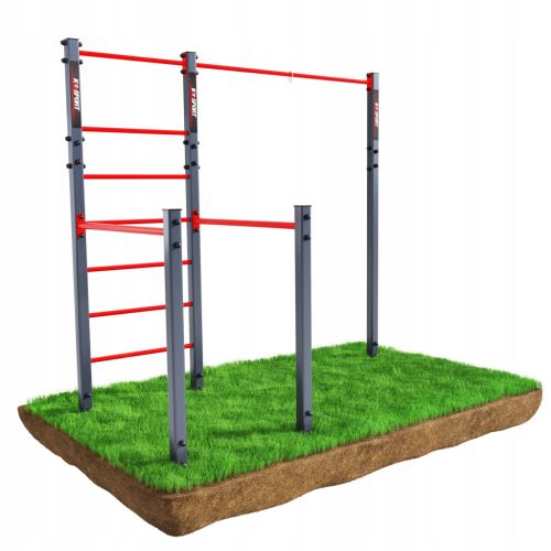 STREET WORKOUT PULL-UP BAR + ROČAJ + LESTVA