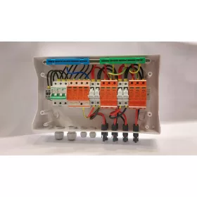   Slovenian Name: Stikalna Naprava za Fotovoltaične Sisteme 1000V, 2 Niza

SEO-Optimized Description: 
Stikalna naprava za fotovoltaične sisteme z maksimalnim naponom 1000V in 2 nizoma je ključni del va