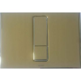 Gumb za splakovanje WC školjke Sanit Ineo Bright zlata