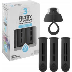  Filter za steklenice DAFI (3 kom.) + ČRN pokrov