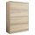 Mobene Moderen komoda 70 x 40 x 98 cm hrast sonoma mat