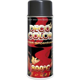 Deco Color Visoka Temperatura črna barva v spreju
