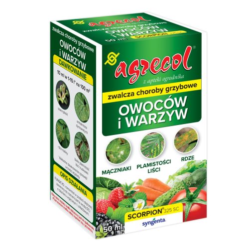 Agrecol Scorpion 325 SC – Zanesljiv fungicid za vaš vrt, 50 ml