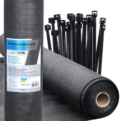 SENČNA MREŽA ZA MASKIRANJE 90% Z UV FILTROM 1,2x25 + UV mat