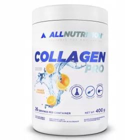   ALLNUTRITION COLLAGEN PRO 400 g – Hidroliziran kolagen z vitamini C, D, K, kalcijem in 17 aktivnimi snovmi za zdrave sklepe, hrustanec, mišice in kožo