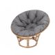 Vrtna blazina za fotelj Papasan cocoon Hobbygarden 114 x 114 x 8 modra