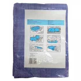 Modra Pokrivna Ponjava 12m x 20m - Vodoodporna in Ojačana