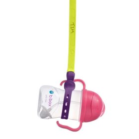    Grizalo za hranjenje hrane, vode, z ropotuljico B.Box, guma, silikon, odtenki vijolične