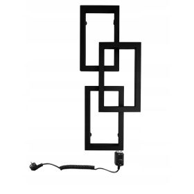   Električni kopalniški radiator ČRNA MAGIJA 300 W, eleganten in učinkovit grelnik za vašo kopalnico. Ta slovenski izdelek je vrhunske kakovosti in odlično izdelan, z močjo 300 W, kar zagotavlja udobno 