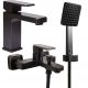 Eleganten komplet armatur za kopalnico Fala Retro Black 3