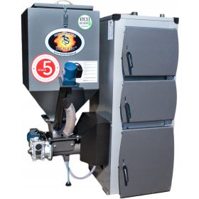  12kW KOTEL NA PELETE DRAGON PEČ 5 KL