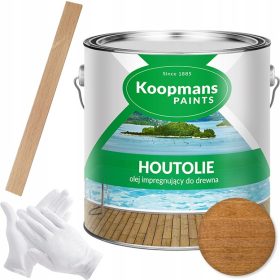 Koopmans Houtolie olje za les in teraso 5L oreh