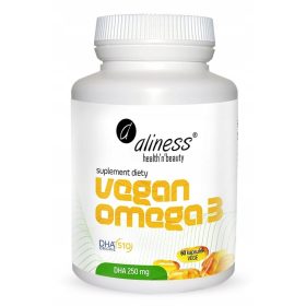   Visoko Koncentrirane Veganske Omega-3 Kapsule DHA Origins® - Naravno pridobljeno iz alg, 60 kapsul