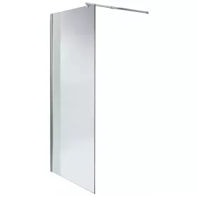 Walk-In tuš stena FLIT 100x190 cm, steklo 8 mm